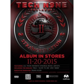 Tech N9ne - Strangeulation II Poster 18" x 24"