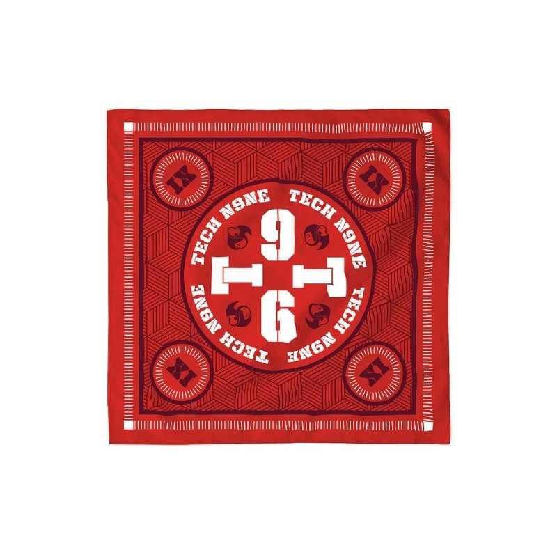 Tech N9ne - Red Circle Bandana