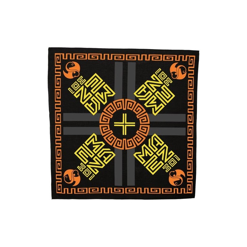 Maez301 - Black Tribal Bandana