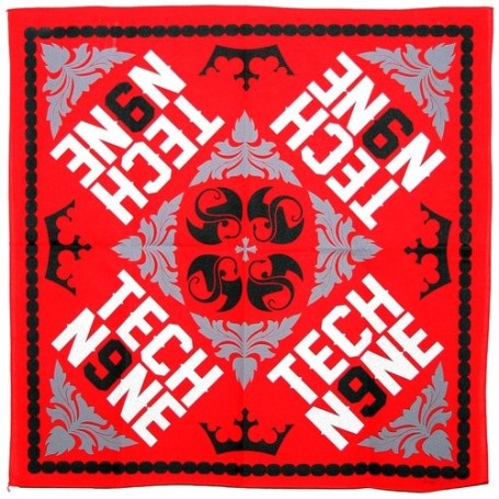 Tech N9ne - Red Crown Bandana