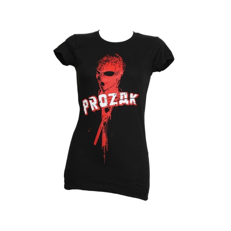 Prozak - Black Violator Ladies T-Shirt