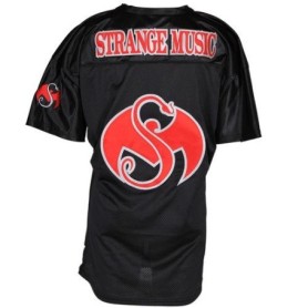 Strange Music - Black Football Jersey 2012