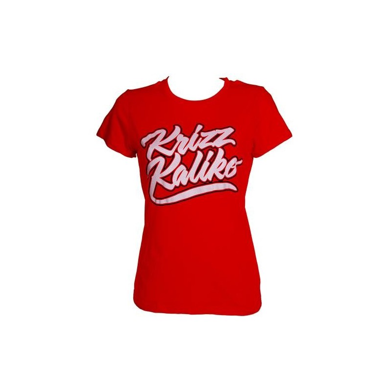 Krizz Kaliko - Red Krizz Kaliko Ladies T-Shirt