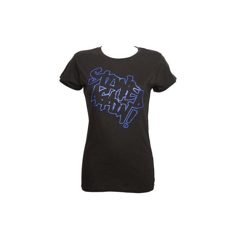 Stevie Stone - Black Stoned Again Ladies T-Shirt