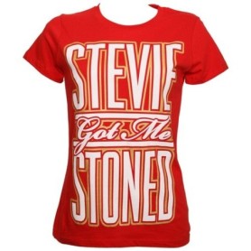 Stevie Stone - Red Stoned Ladies T-Shirt
