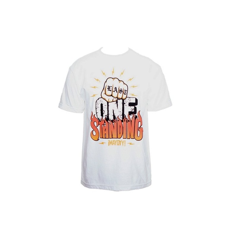 ¡MAYDAY! - White Last One Standing T-Shirt