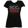 Tech N9ne - Black Tecca Nina Ladies V-Neck T-Shirt