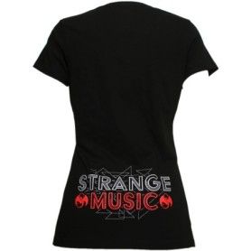 Tech N9ne - Black Tecca Nina Ladies V-Neck T-Shirt