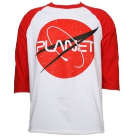 Tech N9ne - White / Red Planet Raglan T-Shirt