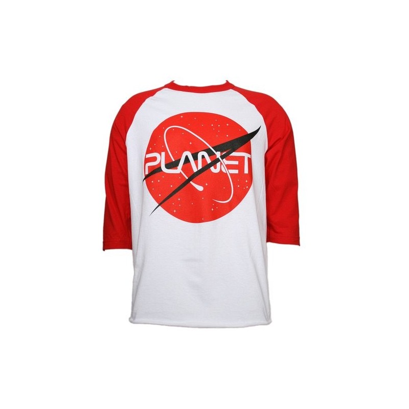 Tech N9ne - White / Red Planet Raglan T-Shirt