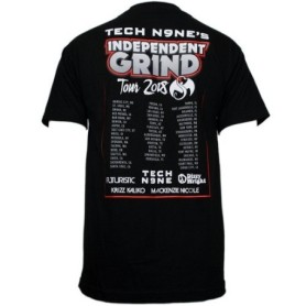 Tech N9ne - Black Independent Grind Tour 2018 T-Shirt