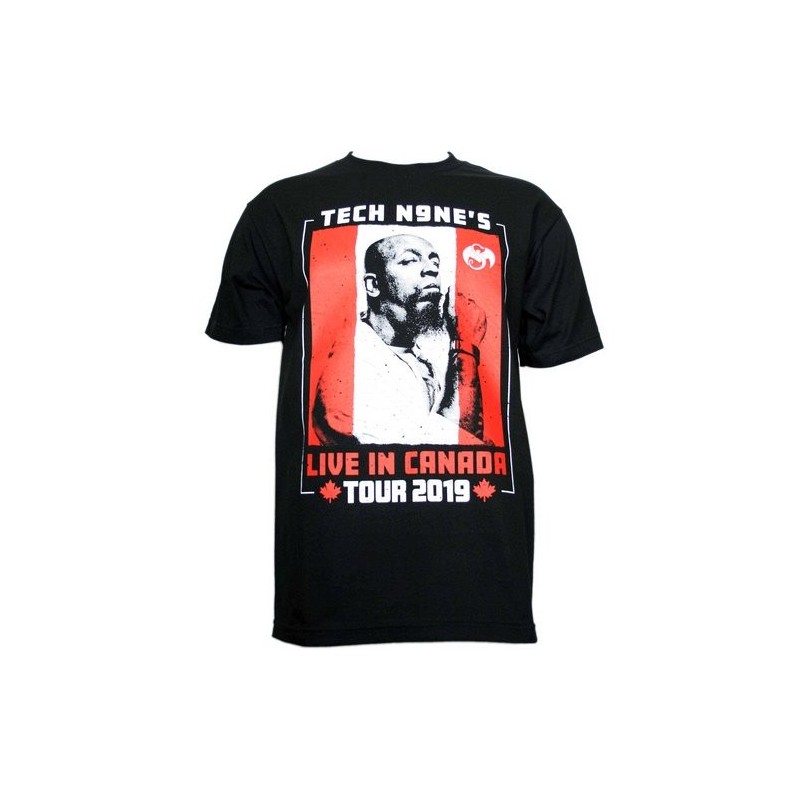 Tech N9ne - Black Live In Canada Tour 2019 T-Shirt