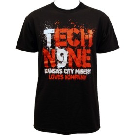 Tech N9ne - Black KC Misery T-Shirt