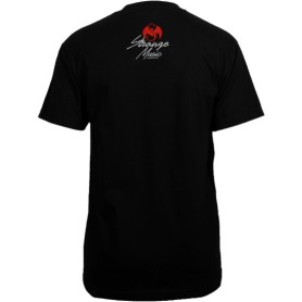 Strange Music - Black It Goes Up Entertainment Postcard T-Shirt