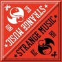 Strange Music - Red Split Bandana Image 1