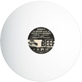 Beef - NWA Fuck Tha Police / Lets Go White 12 Inch Vinyl Single