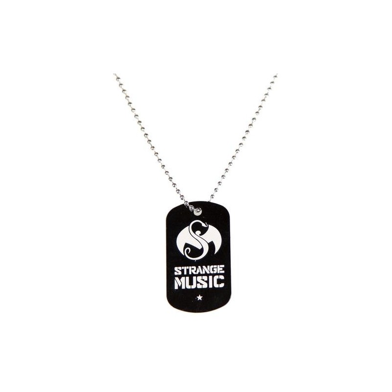 Strange Music - Black Snake & Bat Dog Tag