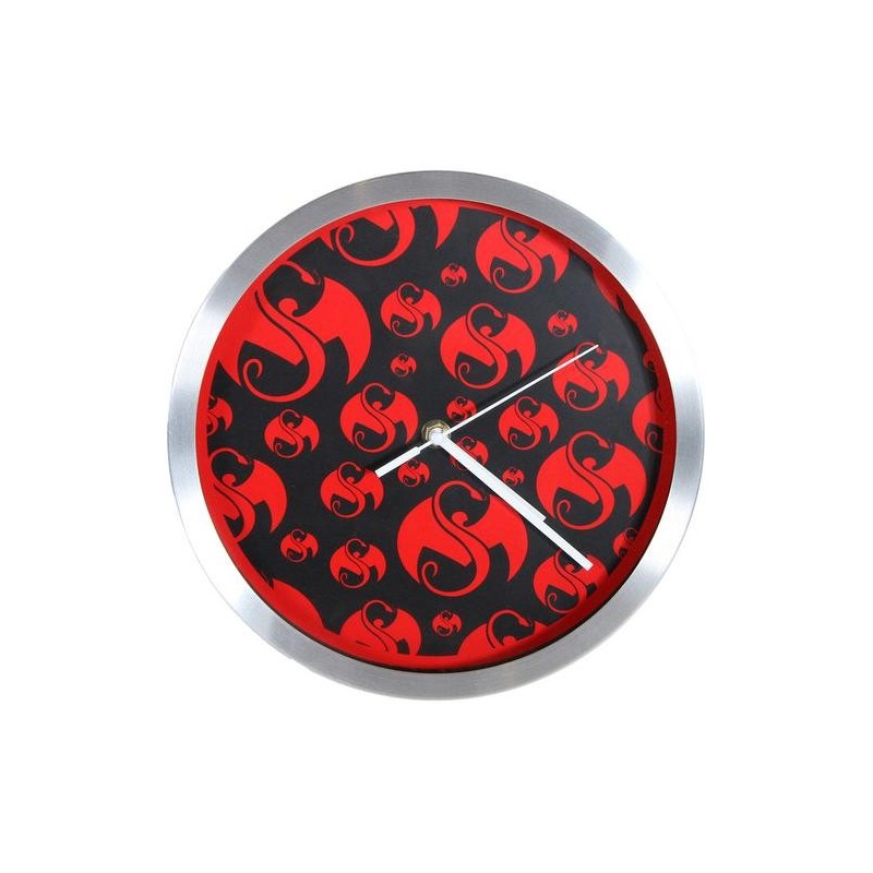 Strange Music - Black w/Red Snake and Bat Clock