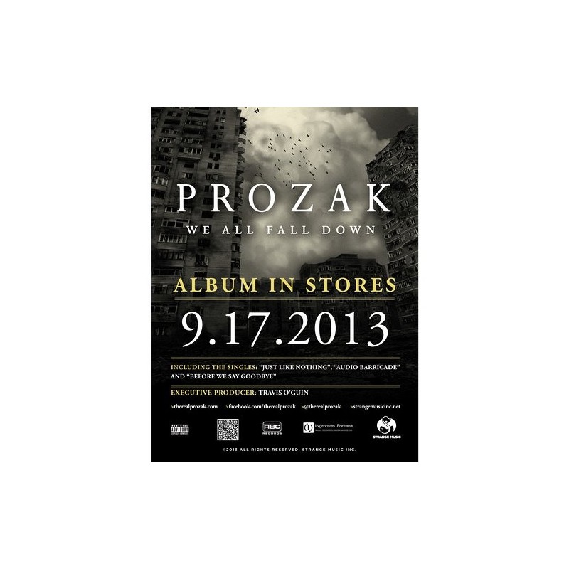 Prozak - We All Fall Down Poster