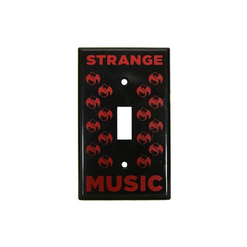 Strange Music - Black Light Switch Cover