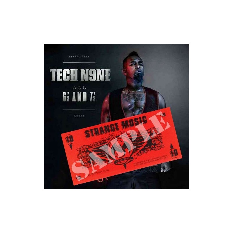 Tech N9ne - SMI92 - All 6s and 7s CD - Clean w/ $10 Strange Bucks