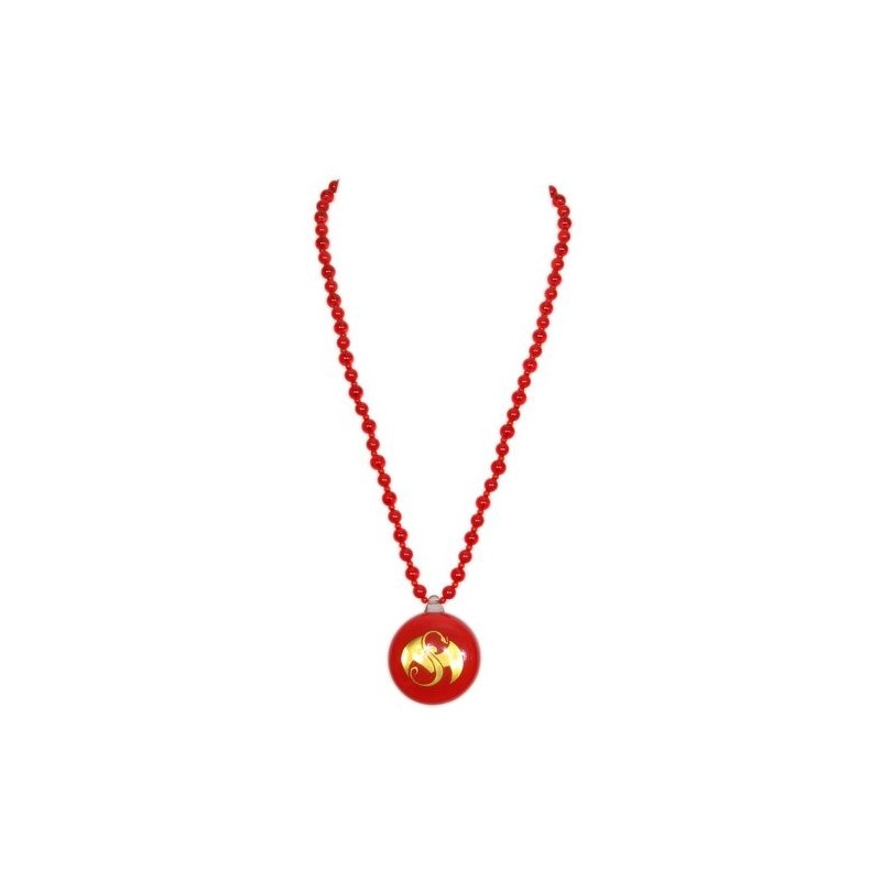 Strange Music - Red Resin Necklace